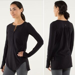 Lululemon Urbanite Henley Long Sleeve